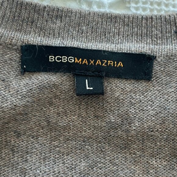 BCBG Maxazria Wool / Nylon Cardigan Size Large - Picture 7 of 10